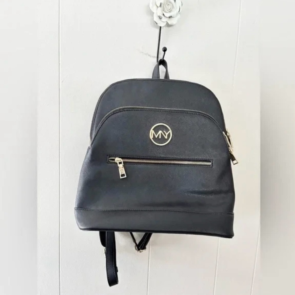 Elegant Black Backpack by Andrew Marc NY